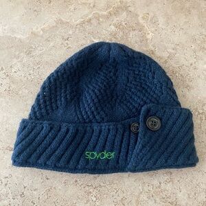 Spyder Navy Blue hat